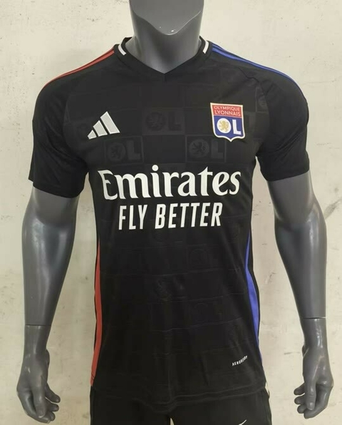 Camisa Lyon II 24/25 Versão Jogador - Preta