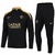 Conjunto De Treino Psg 24/25 Manga Longa - Preta e Dourada