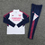 Conjunto Arsenal Treino 2023/2024 Branca e Azul Marinho - Manga Longa