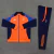 Conjunto Juventus 24/25 Laranja e Azul Marinho - Jaqueta e Calça