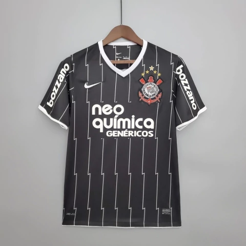 Camisa Corinthians 2011 Preta Retro