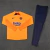 Conjunto De Treino Barcelona Laranja 2022/2023 Manga Longa