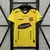Camisa Barcelona De Guayaquil 100 Anos 25/26 Amarela e Preta