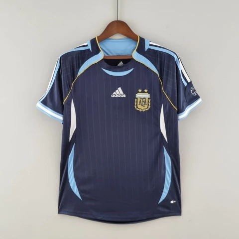 Camisa Seleção Da Argentina Teamgeist 2022/2023 Azul Royal
