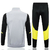 Conjunto De Treino Flamengo 24/25 Manga Longa - Cinza e Preta