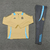 conjunto de time argentina 24/25 Manga Longa - Dourada e Cinza - comprar online