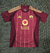 Camisa As Roma Home 24/25 Bordô e Dourada