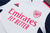Conjunto Arsenal Treino 23/24 Branca e Azul Marinho - Manga Longa - FUTBOYMARCA 