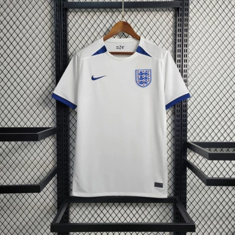Camisa Seleção Inglaterra I 2023/2024 Branca e Azul