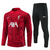 Conjunto De Treino Liverpool 23/24 Manga Longa - Vermelha e Preta