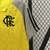 Camisa Polo Do Flamengo 24/25 Amarelo e Cinza - FUTBOYMARCA 