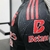 Camisa do Benfica 2024/2025 na versão jogador, preta com detalhes vermelhos, com logotipo da Betano.