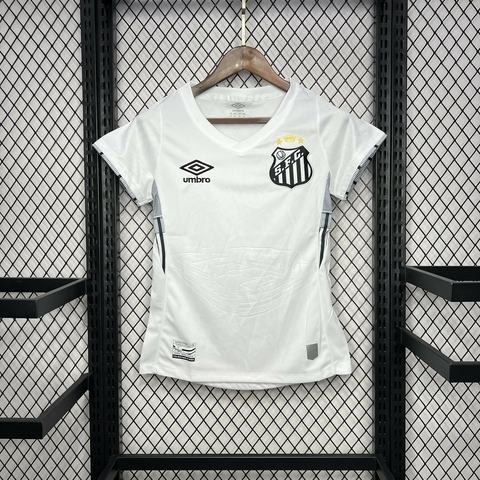 Camisa Santos Home 24/25 Feminina - Branca