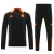 Conjunto Seleção Colômbia 2024/2025 Manga Longa - Preta e Laranja