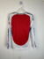 Camisa Arsenal I 2024/2025 Manga Longa - Vermelha e Branca