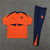 Conjunto De Treino Holanda 24/25 Manga Longa - Laranja e Azul Marinho