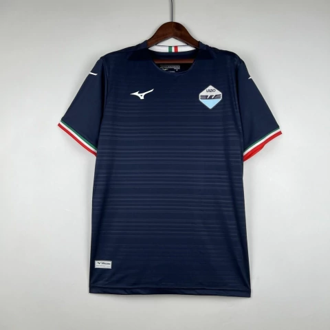Camisa Lazio II 2023/2024 Azul Marinho - Mizuno