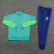 Conjunto Seleção Brasil 2024/2025 Jaqueta e Calça - Azul Claro e Verde