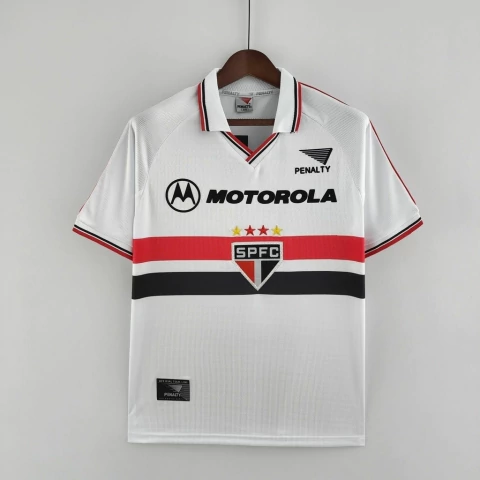 Camisa Retrô São Paulo I 1999 Branca
