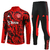 Conjunto De Treino Manchester United 2023/2024 Vermelha e Preta