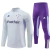 Conjunto Cruzeiro Treino 23/24 Manga Longa - Cinza e Roxa