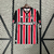 Camisa São Paulo II Com Patrocínio 2024/2025 Patch Libertadores - Vermelha e Preta na internet