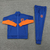 Conjunto De Treino Seleção Holanda 2024/2025 Jaqueta e Calça - Azul e Laranja