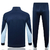 Conjunto Seleção França Treino 2024/2025 Jaqueta e Calça - Azul Marinho 