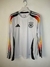 Camisa Seleção Alemanha I 24/25 Manga Longa - Branca e Preta