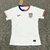 camisa dos estados unidos I 24/25 Feminina - Branca e Vermelha