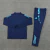Conjunto Arsenal Treino 2024/2025 Manga Longa - Azul Marinho e Azul Celeste na internet