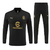 Conjunto Ac Milan 2024/2025 Manga Longa - Preta e Vermelha