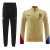 Conjunto De Treino Barcelona 23/24 Jaqueta e Calça - Dourada e Preta