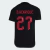 Camisa Flamengo III 23/24 Preta e Refletivo - FUTBOYMARCA 