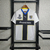 Camisa Parma Cálcio Home 23/24 Branca e Preta