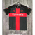 Camisa Bayer Leverkusen I 23/24 Preta e Vermelha