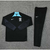 Conjunto Inter De Milão Treino 2023/2024 Manga Longa - Preta e Azul Celeste