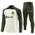 Conjunto De Treino Barcelona 23/24 Manga Longa - Creme e Verde escuro