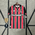 Camisa São Paulo II Com Patrocínio 2024/2025 Patch Libertadores - Vermelha e Preta