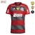 Camisa do Flamengo Com Patrocinadores I 23/24 Com patch Campeão da Libertadores