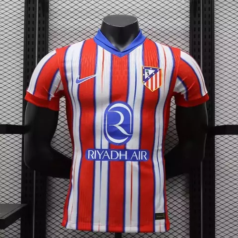 Camisa Atlético De Madrid Home 24/25 Versão Jogador - Vermelha e Branca
