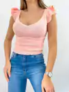 Musculosa 215 -Hombro volado- -Hilo con lycra- - comprar online