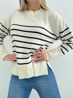 Sweater 370 -Full Rayas- -Bremer- -Doble Hilo- en internet