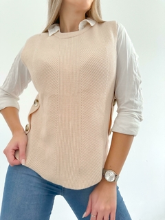 Chaleco 28 -Bremer- -Triple Hilo- -Con Botones- - comprar online