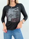 Remera 398 -Something- -Hilo Con Lycra-