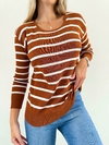 Sweater 430 -Rayado- -Hilo Con Lycra- - comprar online