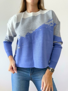 Sweater 437 -Pintura- -Bremer- -Doble Hilo-