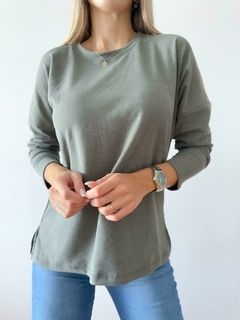 Sweater 439 -Basic- -Lanilla Gamuzada- - Las Nachas