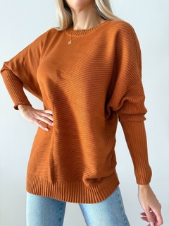 Sweater 441 -Maxi Lineal- -Bremer- -Doble Hilo- - comprar online