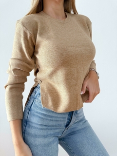 Sweater 442 -Boton Costado- -Bremer- -Doble Hilo- - comprar online